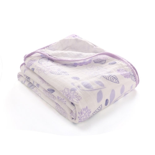 Muslin Swaddle Blankets With Double Layers 59''x 47'', 100% Cotton, Baby Quilts,  59''x 47''
